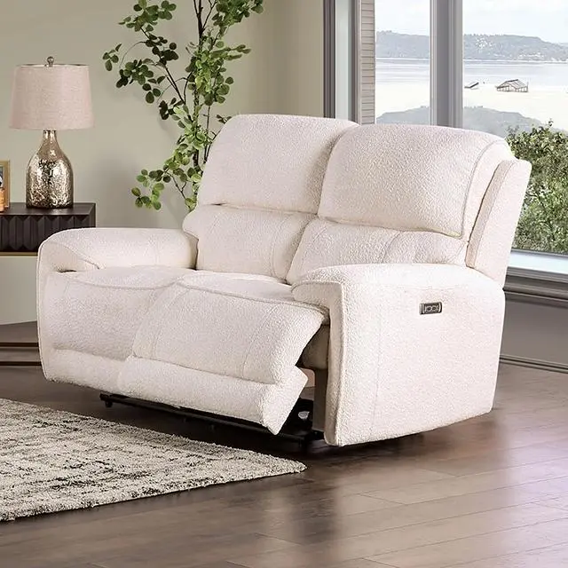 Morcote Power Loveseat, Beige 1