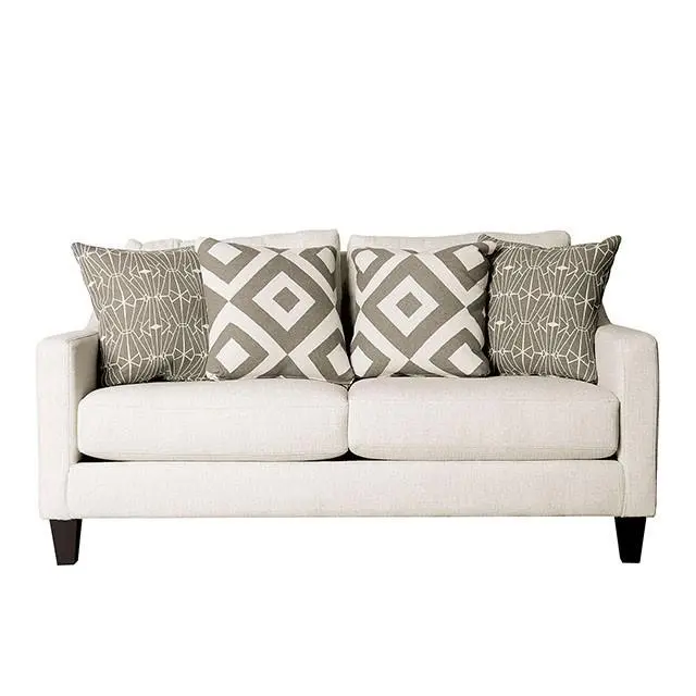 Parker Ivory Love Seat 1