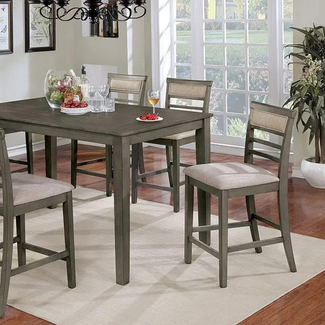 Fafnir 5 & 7 Piece Counter Ht Table Set 2