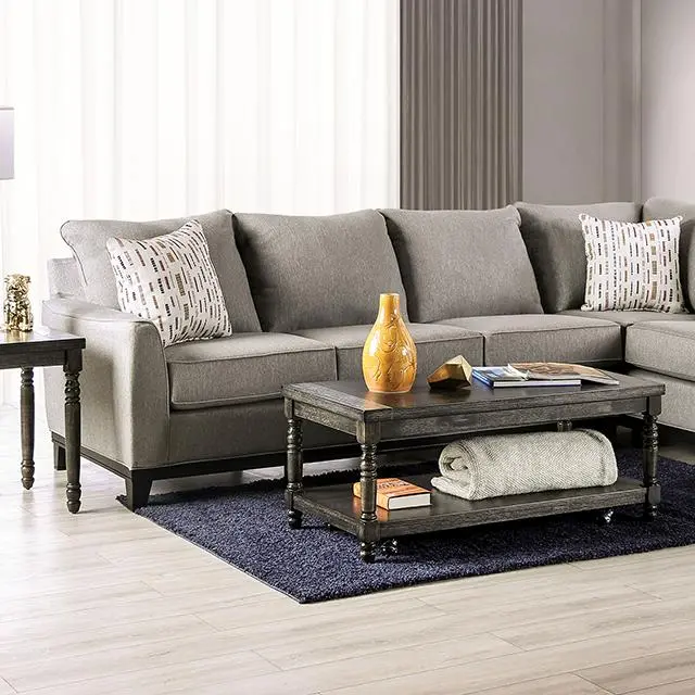 Lantwit Sectional, Light Gray 1