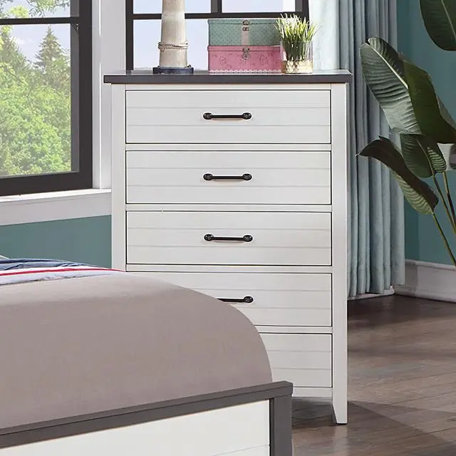 Priam Chest, White/Gray 1