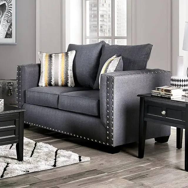 Inkom Slate Love Seat 1