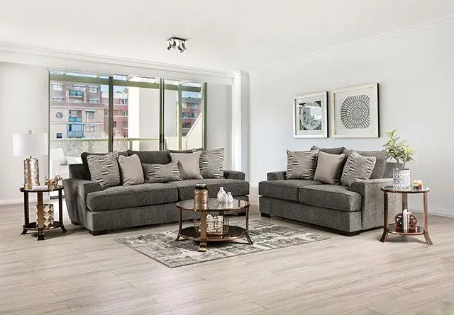 Holborn Loveseat, Gray 2