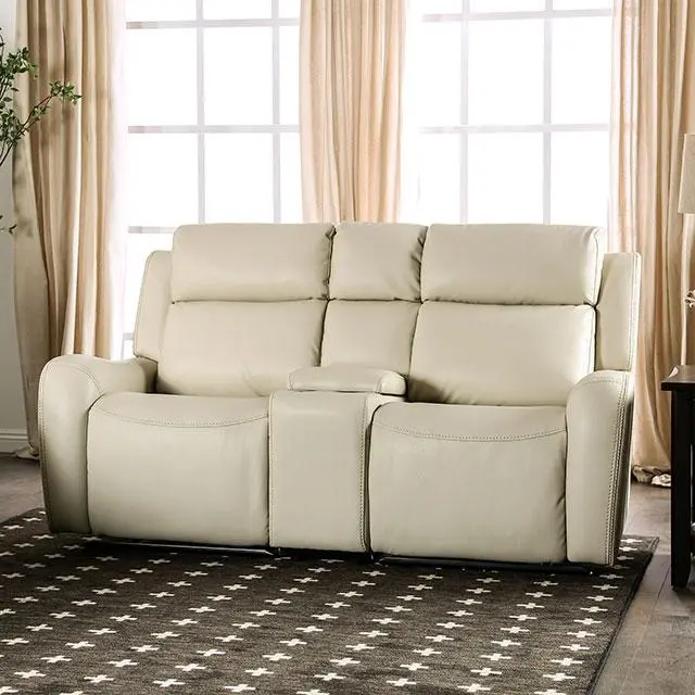 Barclay Power Loveseat Beige 1