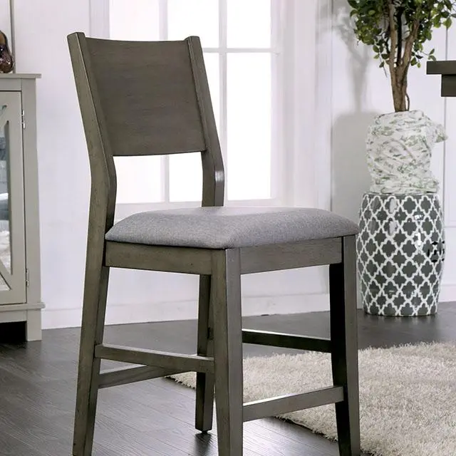 Anton Counter Ht. Chair (2 Box) Gray 1