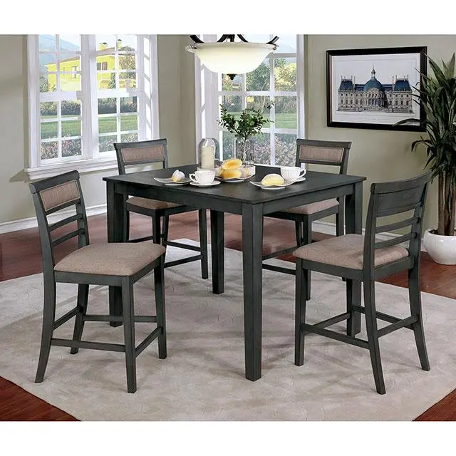 Fafnir 5 & 7 Piece Counter Ht Table Set 2