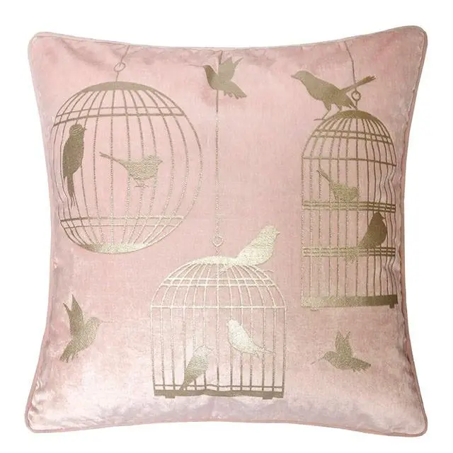 Rina Light Pink 20" X 20" Pillow, Blush 1