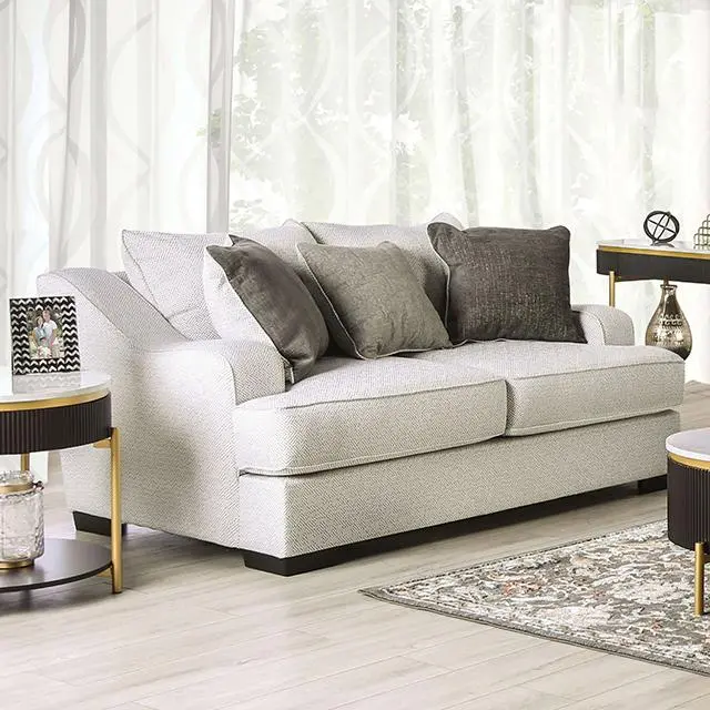 Skyline Loveseat, Pewter/Gray 1
