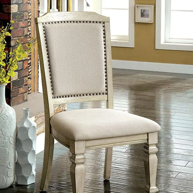 Holcroft Antique White/Ivory Side Chair (2/Ctn) 1