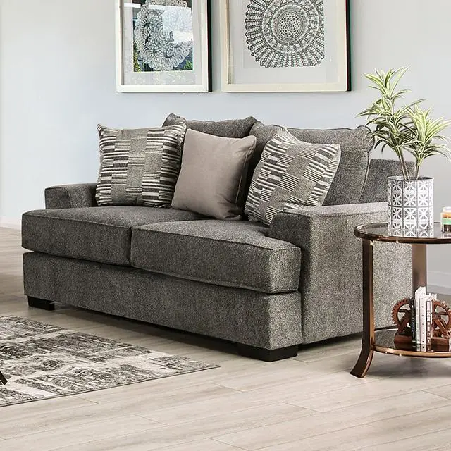Holborn Loveseat, Gray 1