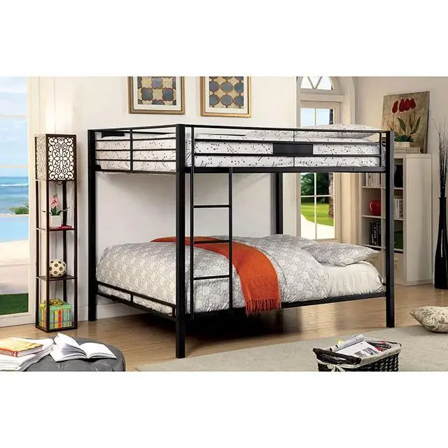 Claren Black Queen/Queen Bunk Bed 2