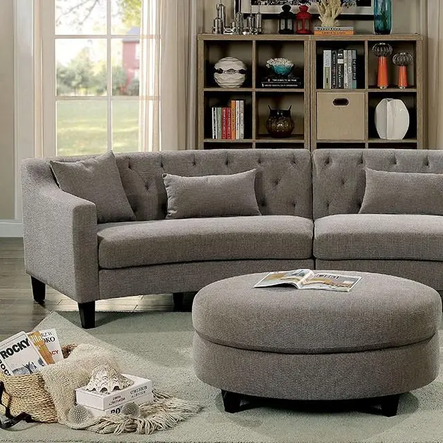 Sarin Warm Gray Sectional 1