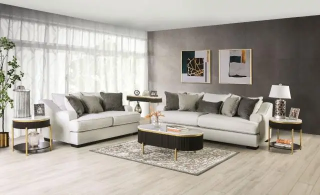 Skyline Loveseat, Pewter/Gray 2