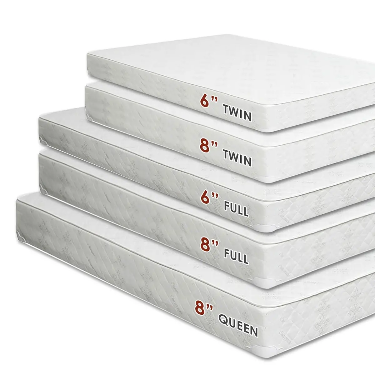 Daisy 8" Bunkie Board Combo Mattress, Full 1
