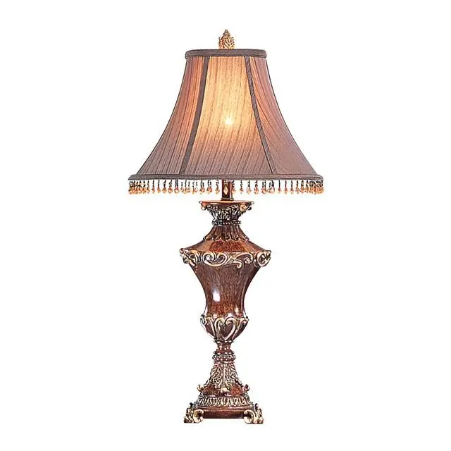 Selma Beige/Gold Table Lamp (2/Ctn) 1