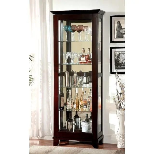 Ludden Dark Walnut Curio 2