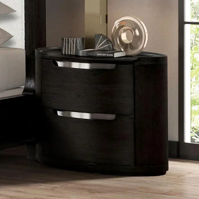 Osterley Nightstand Black 1