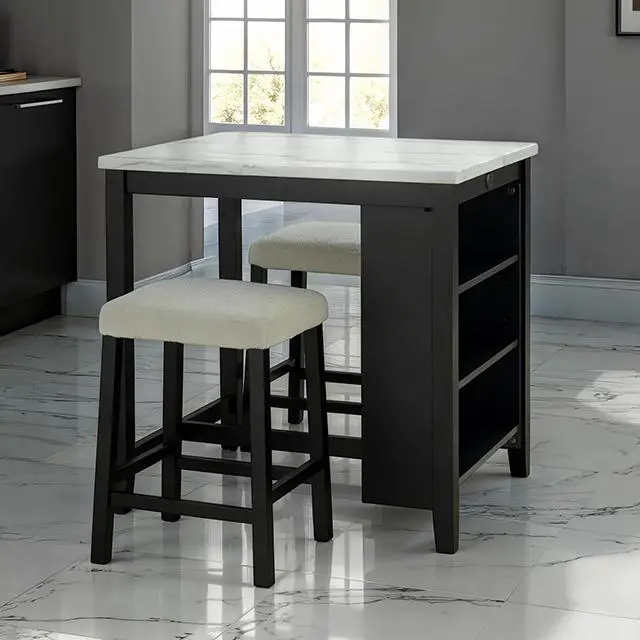 Chalcedony 3 Pc. Dining Table Set 1