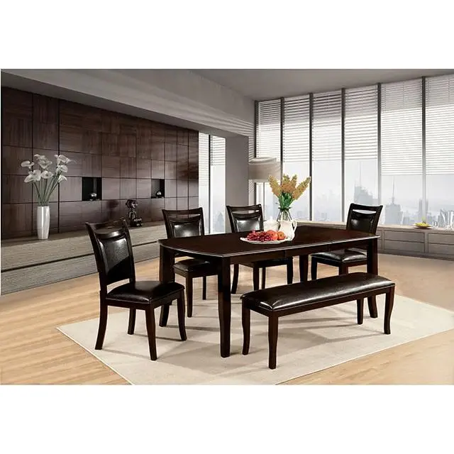 Woodside Dining Table Set With Bench 2