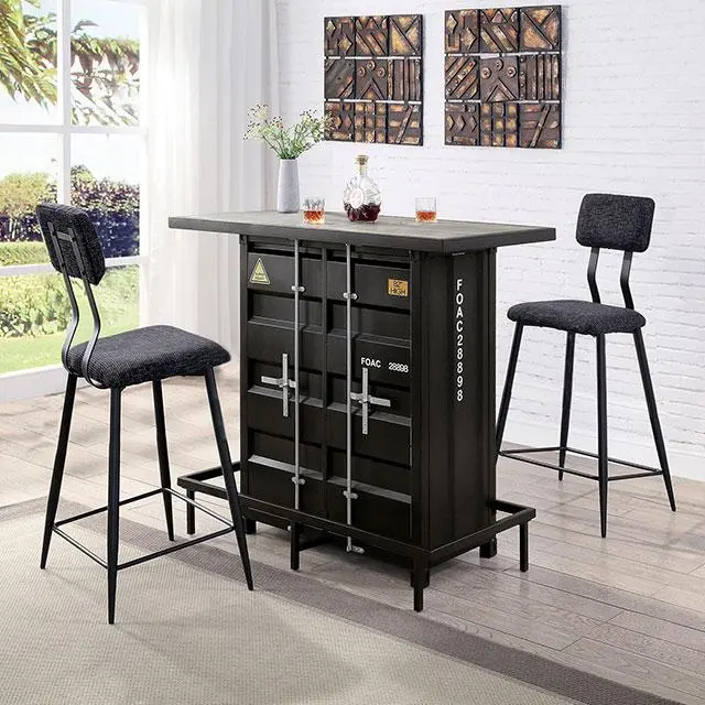 Dicarda 3 Pc Bar Table Set 1