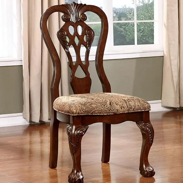 Elana Brown Cherry Side Chair (2/Ctn) 1