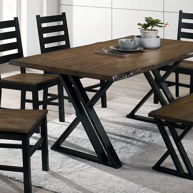 Barbary Dining Table Set With Bench 1