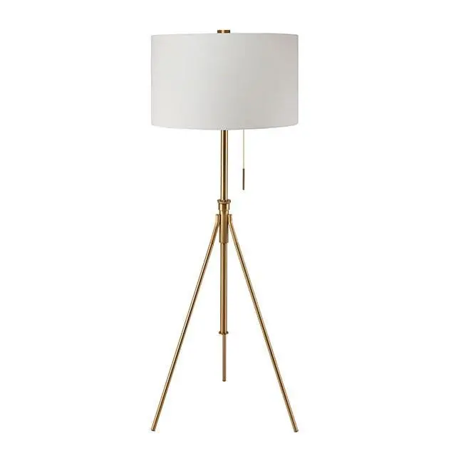 Zaya Stained Gold Floor Lamp 1