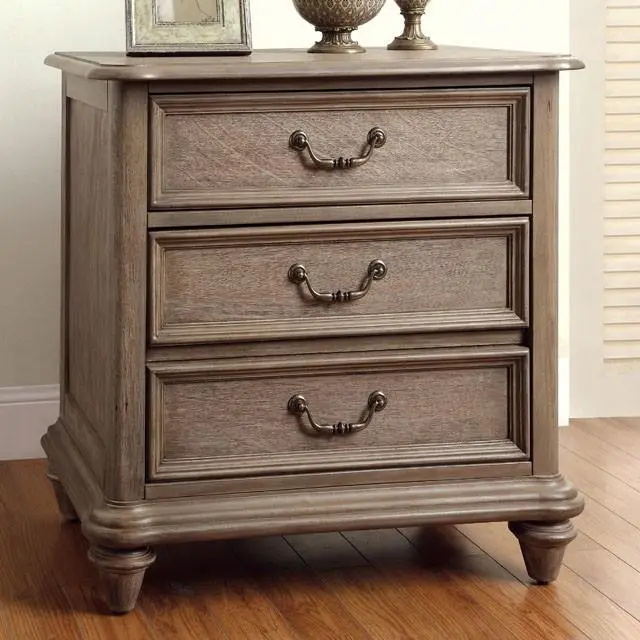 Belgrade I Rustic Natural Tone Night Stand 1