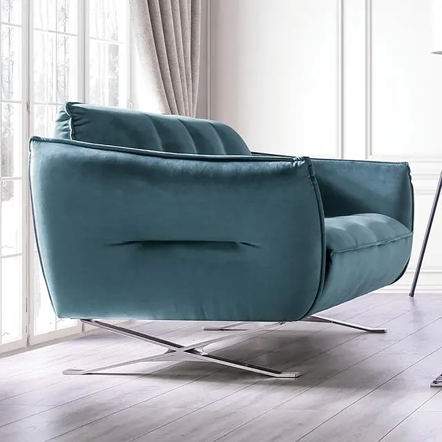 Civellutino Loveseat Teal 1