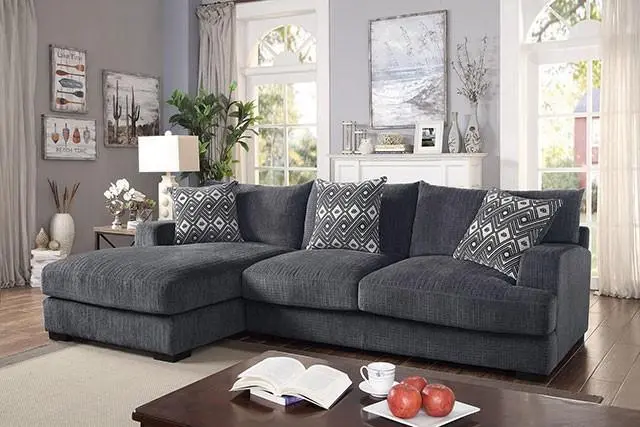 Kaylee Gray L-Shaped Sectional 2