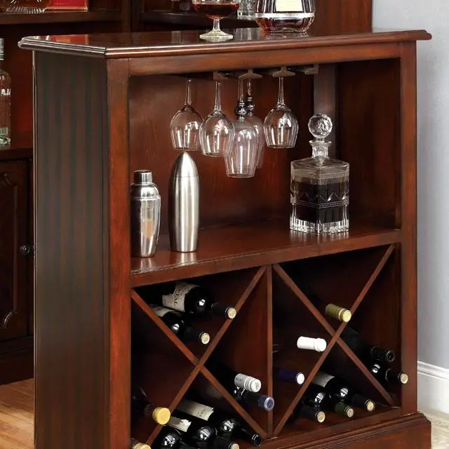 Voltaire Dark Cherry Bar Table 1