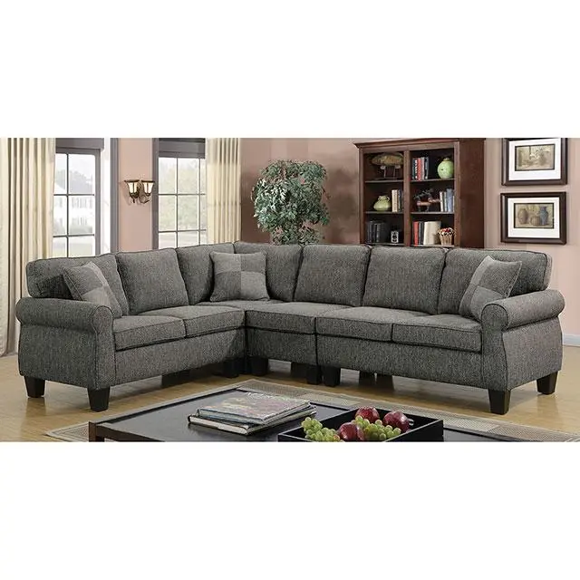 Rhian Dark Gray Sectional 2