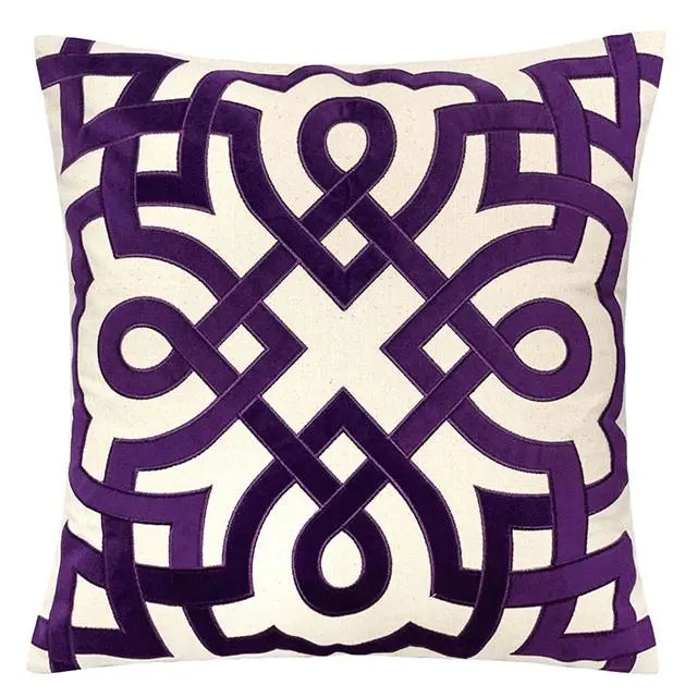 Jorja Purple 20" X 20" Pillow, Purple 1
