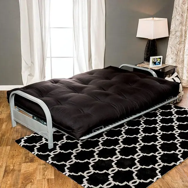 Knox Black 8" Black Futon Mattress W/ Inner Spring 1