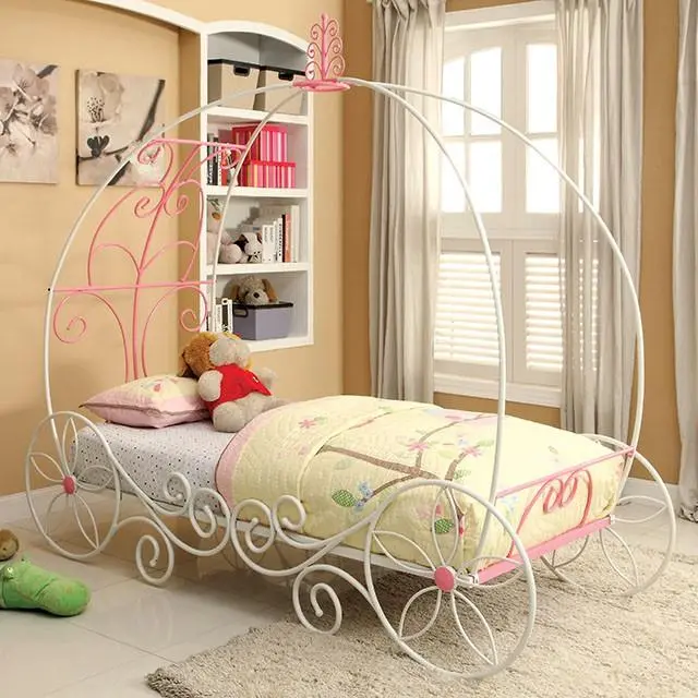 Enchant Bed Pink & White 1