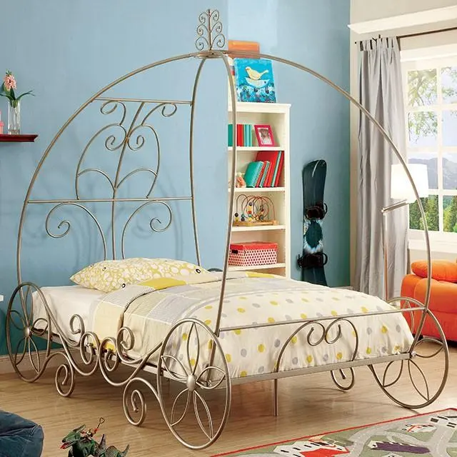 Enchant Bed Champagne Or Gold 1