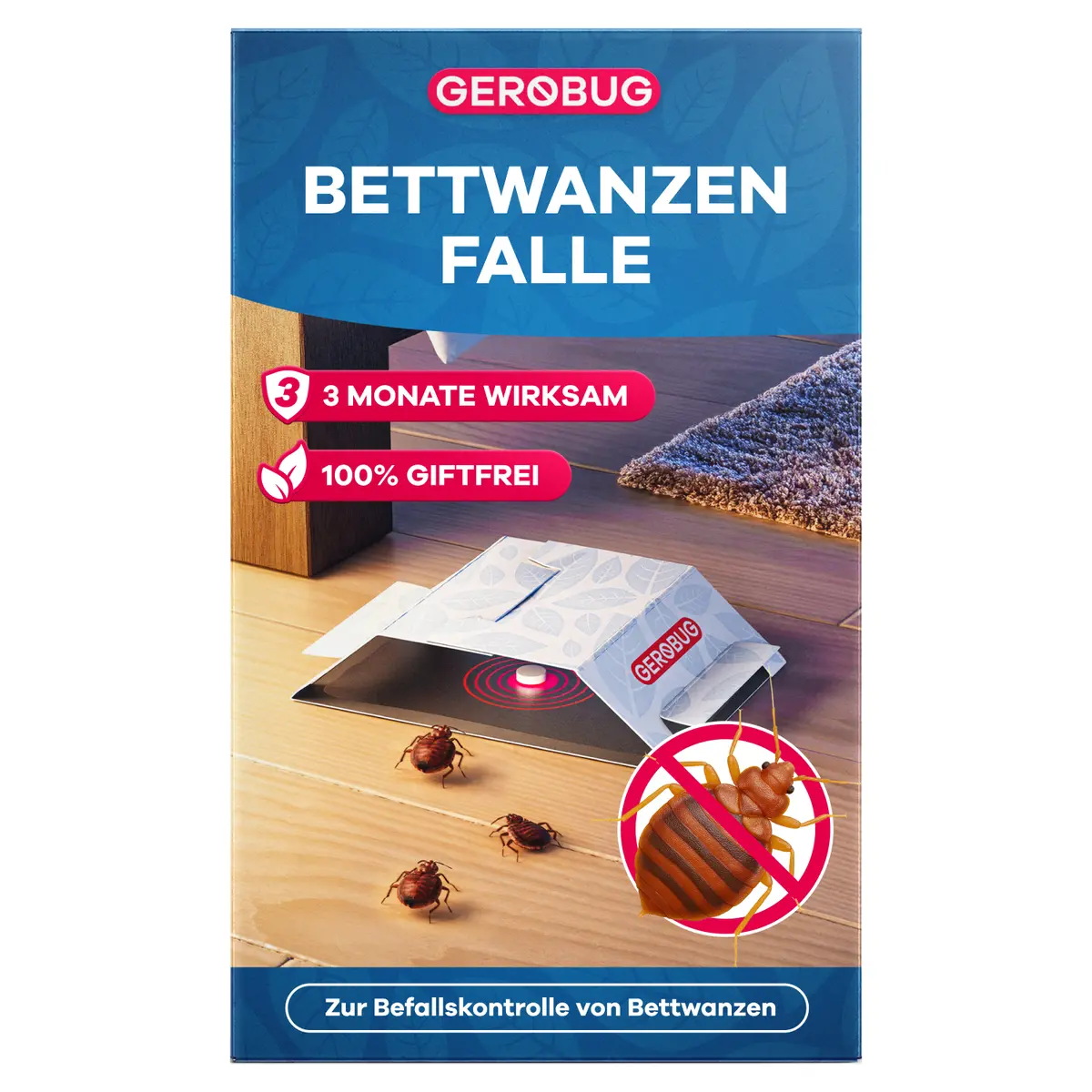 Bettwanzen-Falle 1