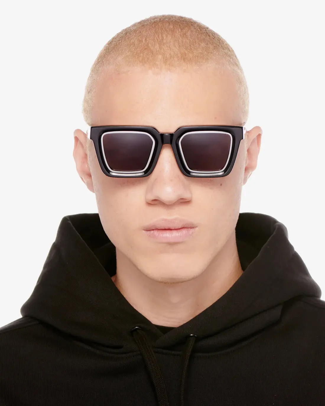 Vanta Gamma Sunglasses - Gloss Black & Gunmetal 2