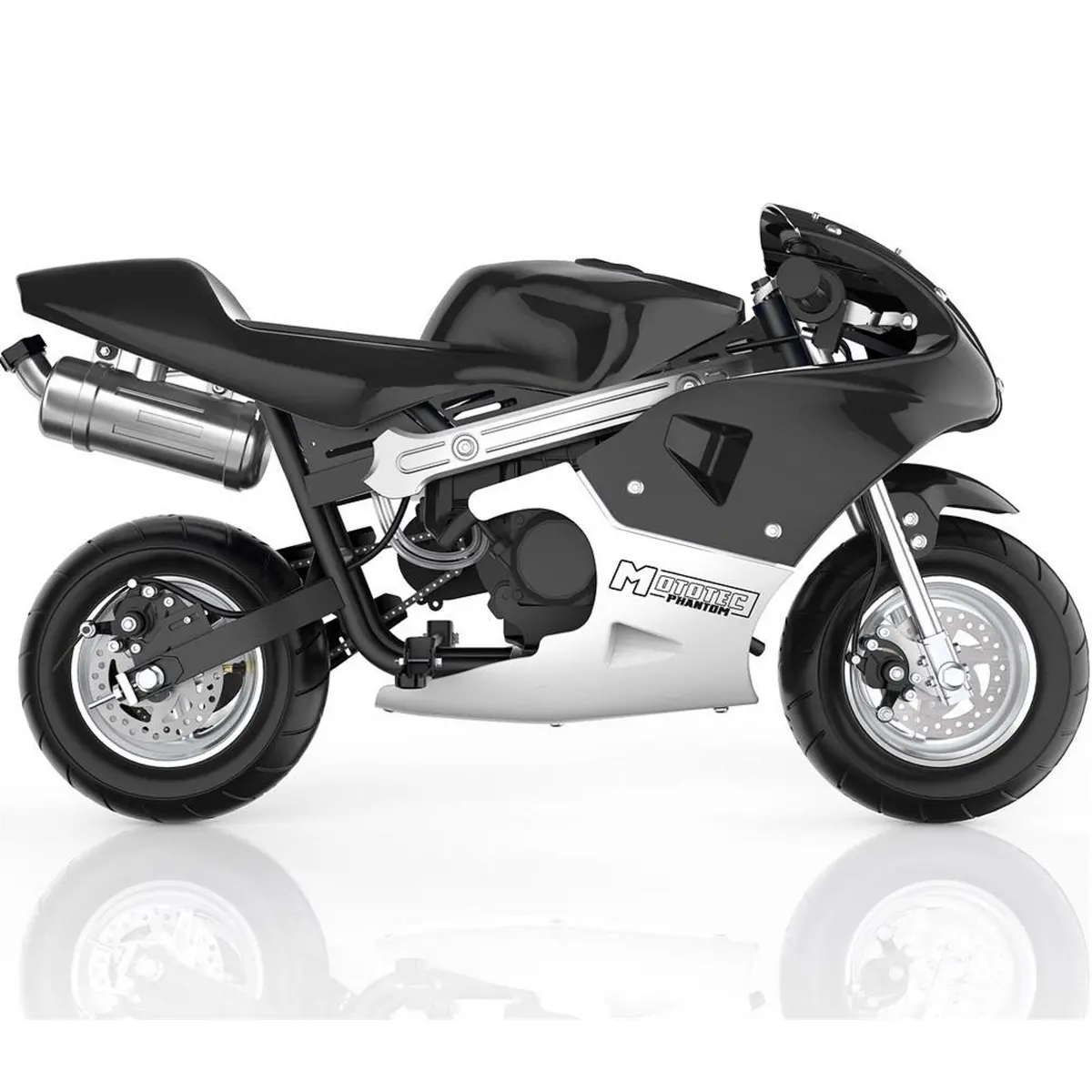 Mototec 49Cc Phantom Gas Pocket Mini Bike 1