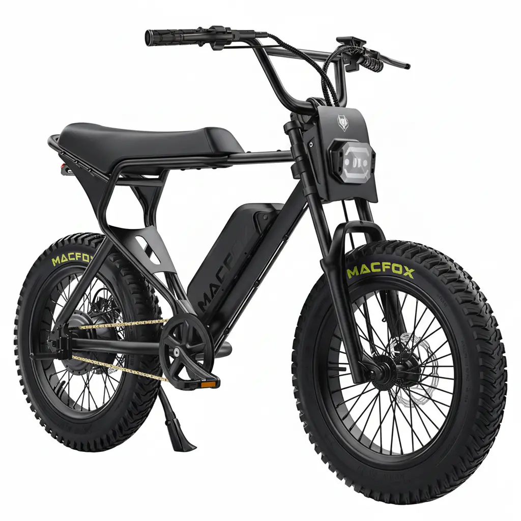 Macfox 500W X1s 10.4Ah Moped Electric Bike 1