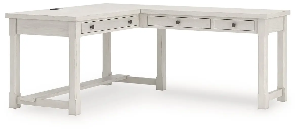 Robbinsdale L-Shaped Home Office Desk 1