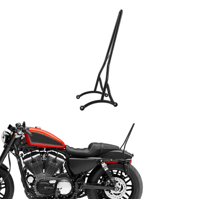 Sissy Bar Harley Sportster 2004-2022 Gloss Black 1