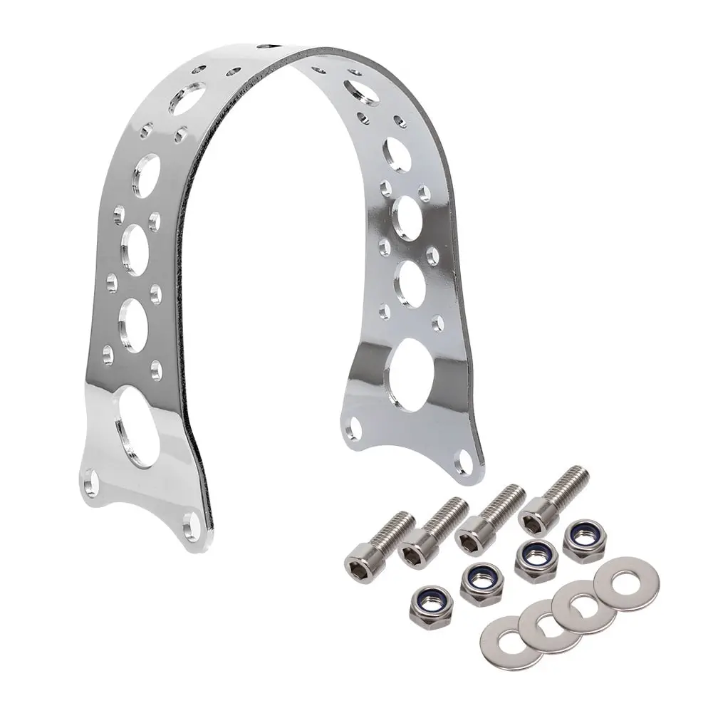 Chopper Style Narrow Fork Brace For 1988-2020 Harley Sportster Xl 883 1200 Dyna Fxr Fxd 1
