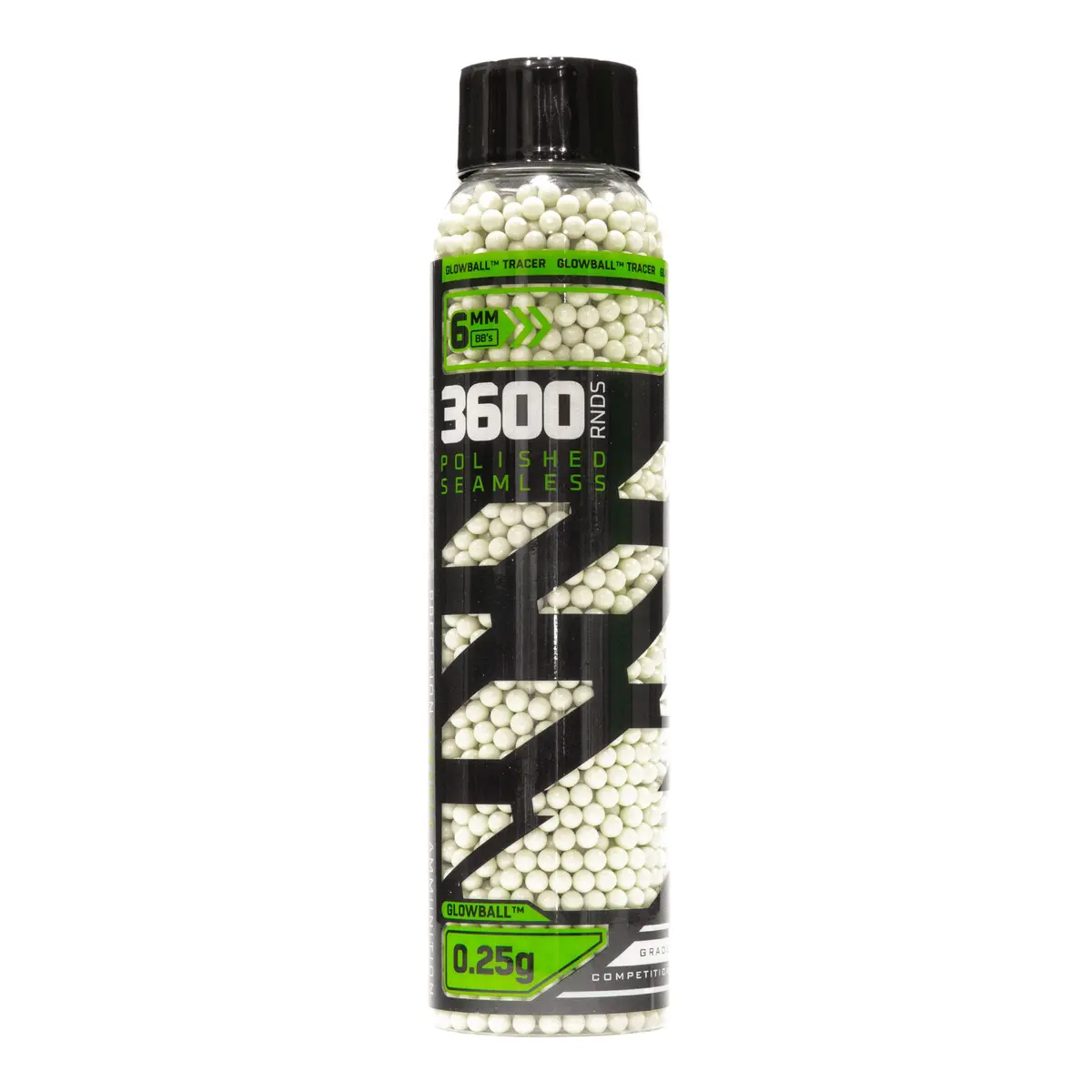 Glowball™ Tracer .25G Bb's - 3600Ct - Green 1