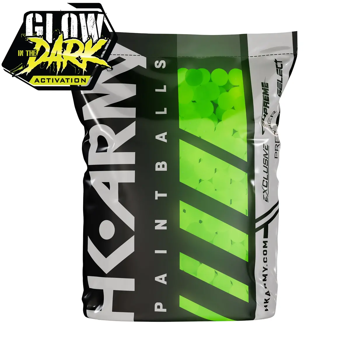 Glowball™ Glow-In-The-Dark Paintballs - 500 Rounds 1