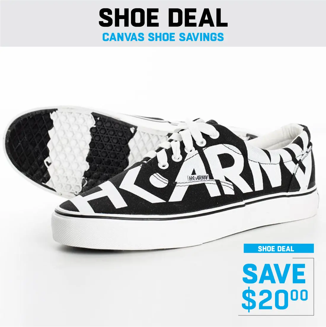 Hk Army Logo Canvas Sneaker 1