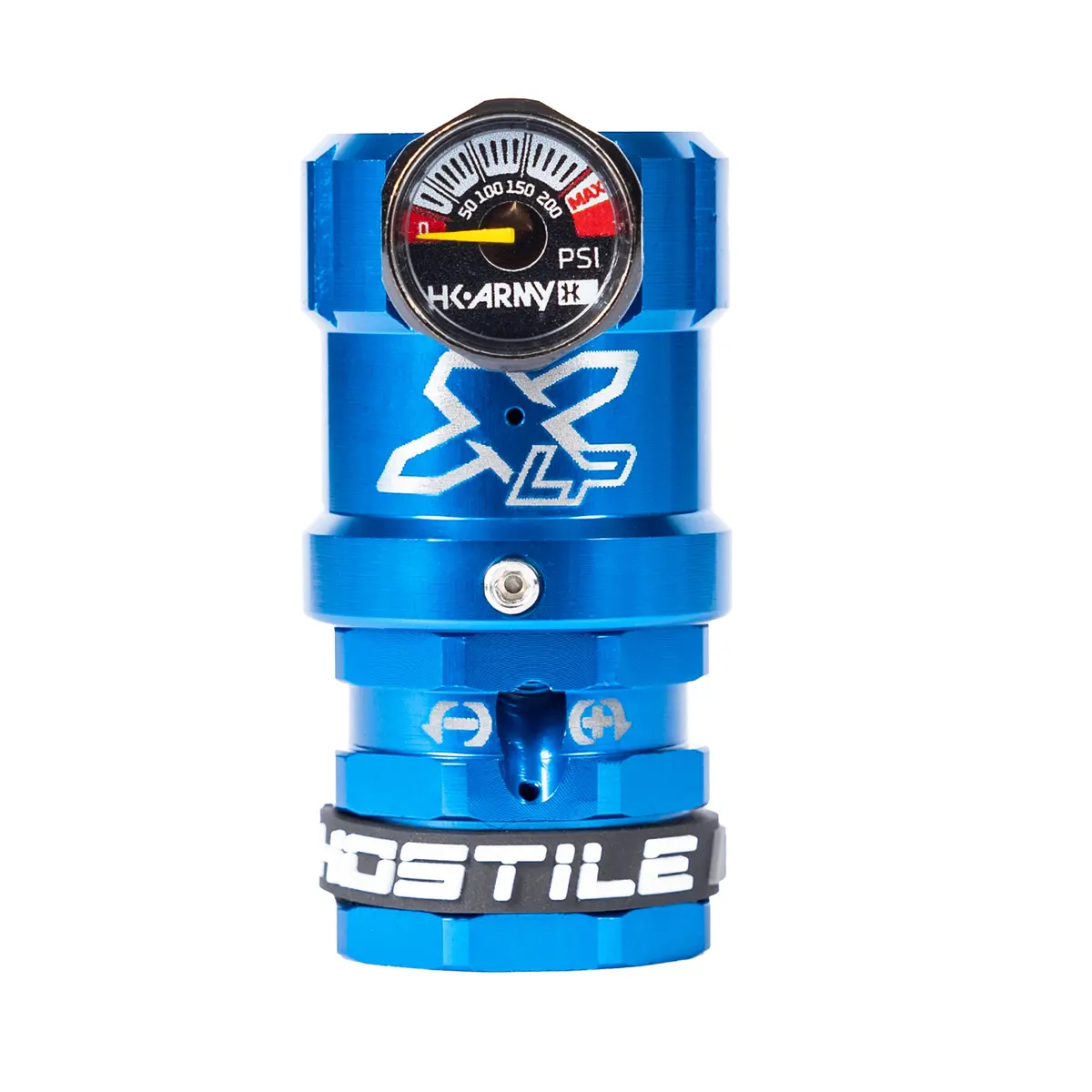 Hostile® Xlp Regulator - Side Port Quick-Disconnect - Blue 1