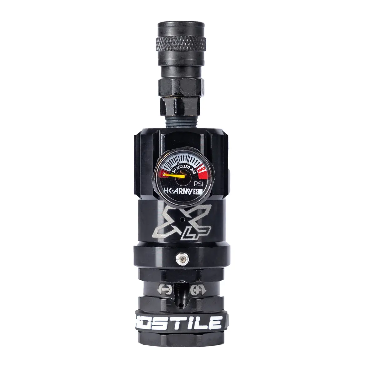 Hostile® Xlp Regulator - Top Port Quick-Disconnect - Black 1