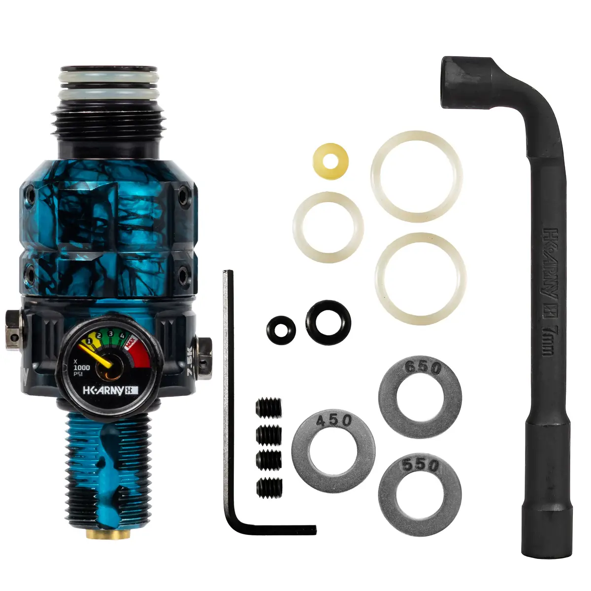 Turbine Pro Regulator - Adjustable & Rotational - Marble Blue 1
