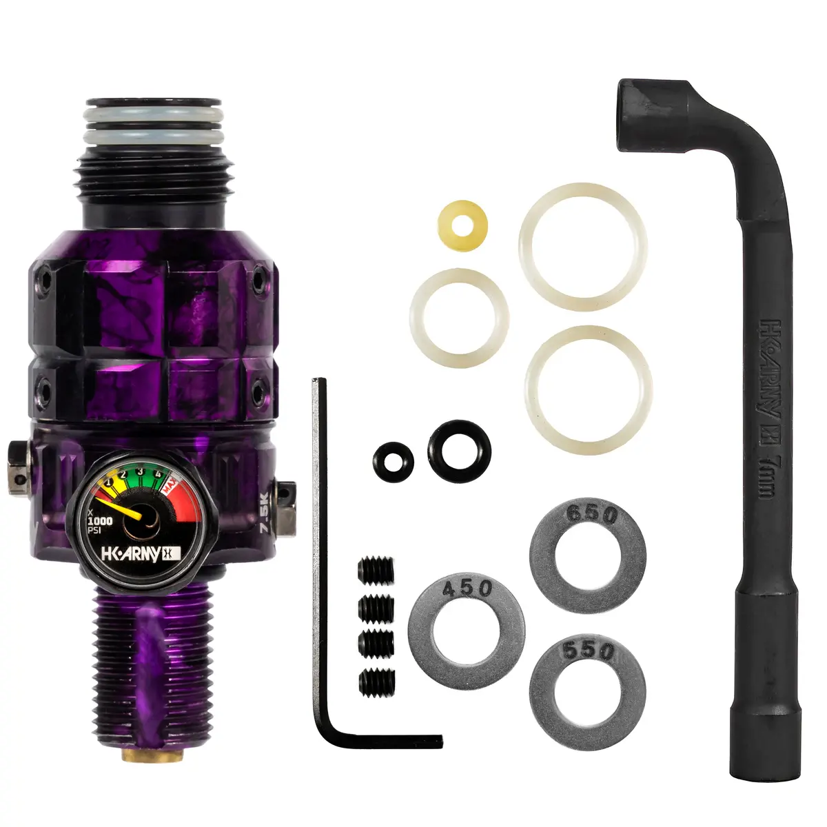 Turbine Pro Regulator - Adjustable & Rotational - Marble Purple 1